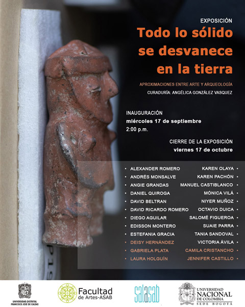 Imagen proyecto Todo lo sólido se desvanace en la tierra. Aproximaciones entre arte y arqueología