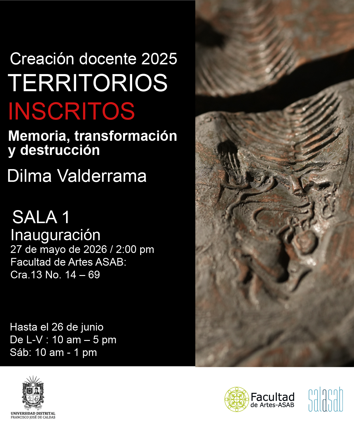 Imagen proyecto TERRITORIOS INSCRITOS: Memoria, transformación y destrucción. Antología de Dilma Valderrama