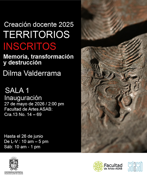 Imagen proyecto TERRITORIOS INSCRITOS: Memoria, transformación y destrucción. Antología de Dilma Valderrama