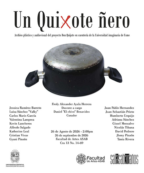 Imagen proyecto Un Quixote ñero: Archivo plástico y audiovisual de proyecto Don Quijote en cuentería de la Universidad Imaginaria de Usme